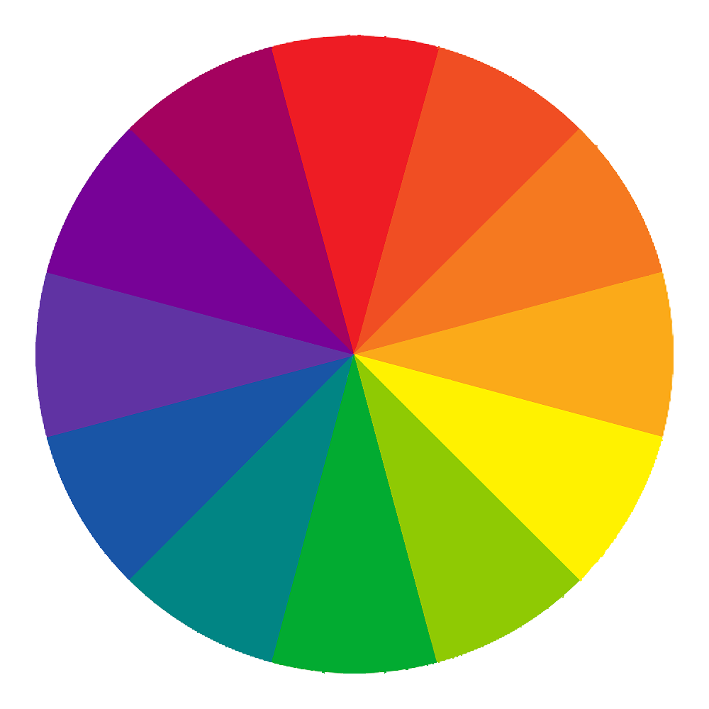 Spin a color wheel