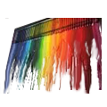 Melting Crayons Art